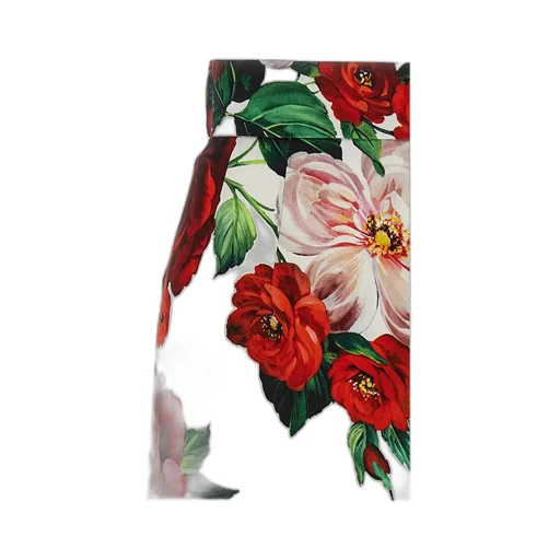 Floral Printed Midi Skirt