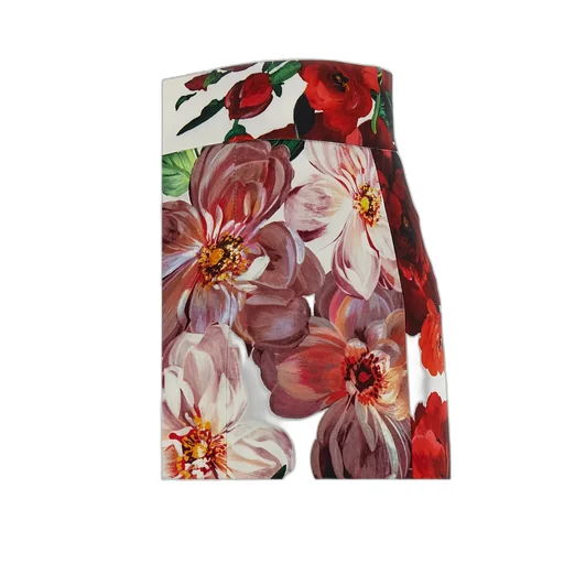 Floral Printed Midi Skirt