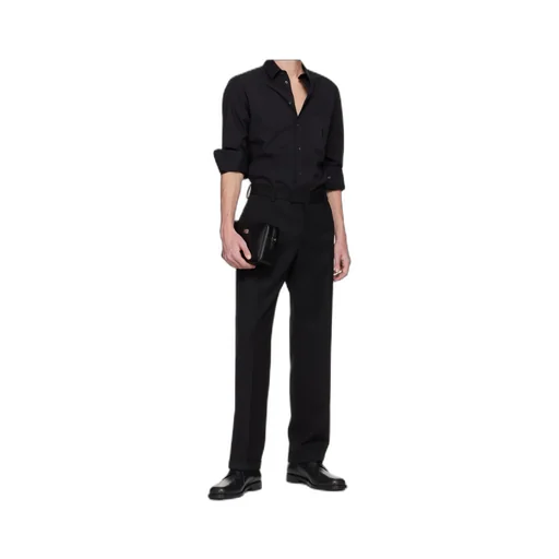 Dg Embroidered Long-Sleeved Shirt