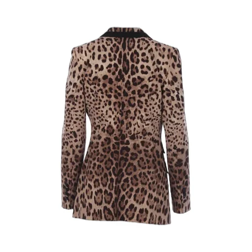 Leopard Print Blazer