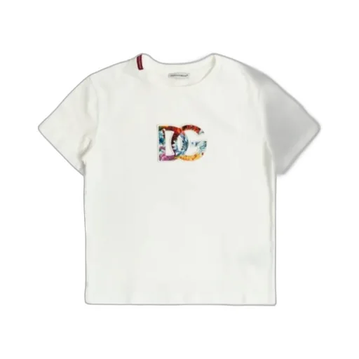 Dg Patch Jersey Short Sleeve T-Shirt