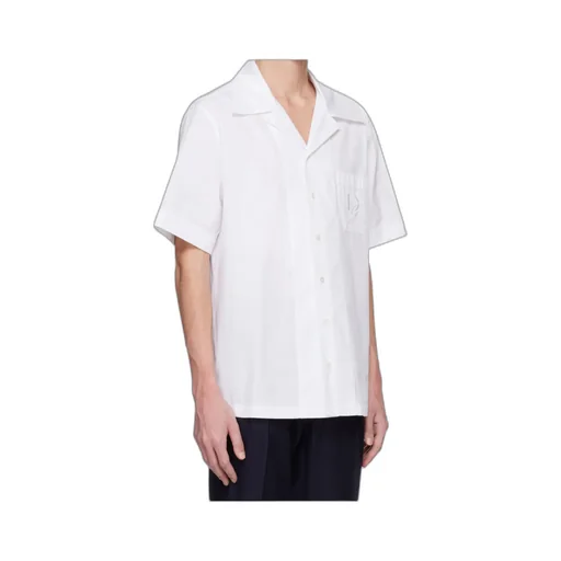 Dg Embroidered Short-Sleeved Shirt