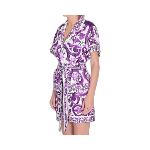 Majolica Printed Short-Sleeved Shirt