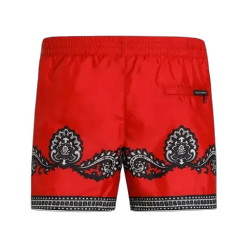 Bandana Printed Swim Shorts