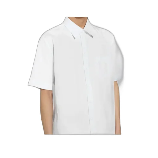 Dg Embroidered Short-Sleeved Shirt