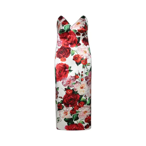 Floral Printed Sleeveless Dress