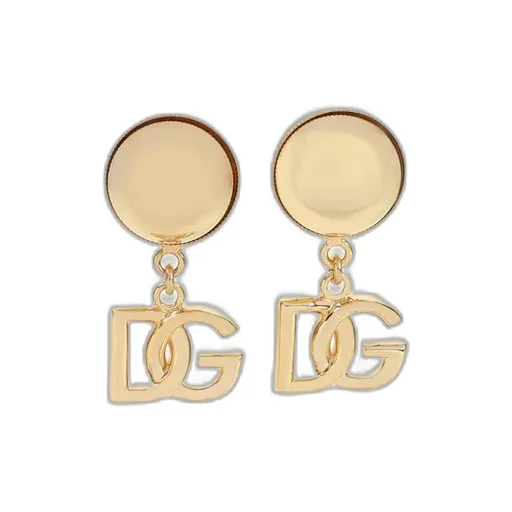 Logo Drop Earrings