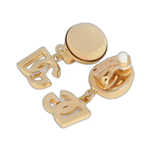 Logo Drop Earrings