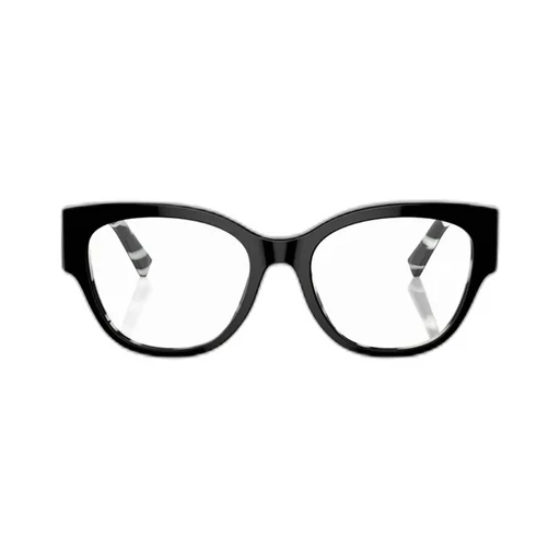 Zebra-Print Butterfly-Frame Glasses
