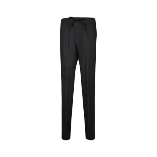 Elastic Drawstring Waist Pants