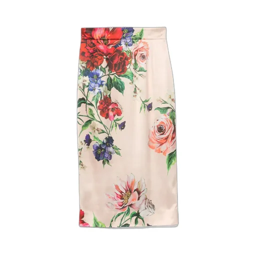 Floral Printed Midi Skirt