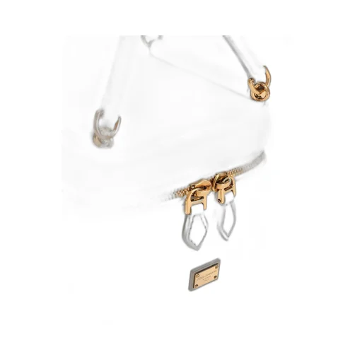 Logo Plaque Zipped Handbag