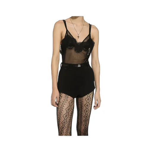 Lace-Trim Tank Top
