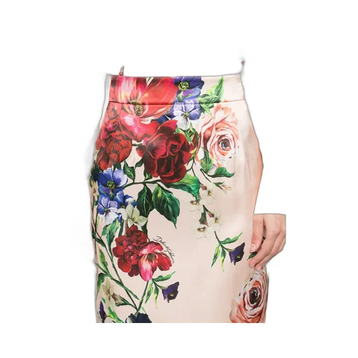 Floral Printed Midi Skirt