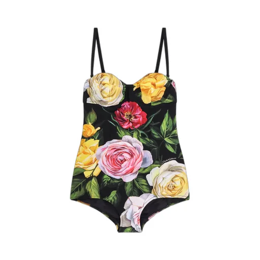 Floral Printed One-Piece Swimsuit