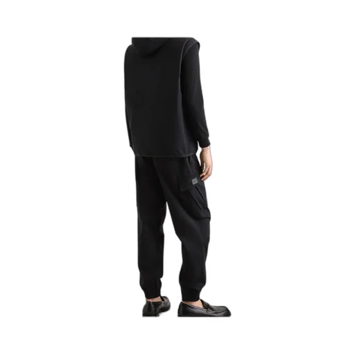 Drawstring-Waist Cargo Pants