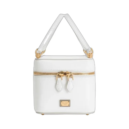 Logo Plaque Zipped Handbag