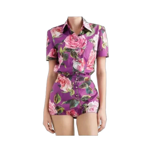 Floral Print Jumpsuit