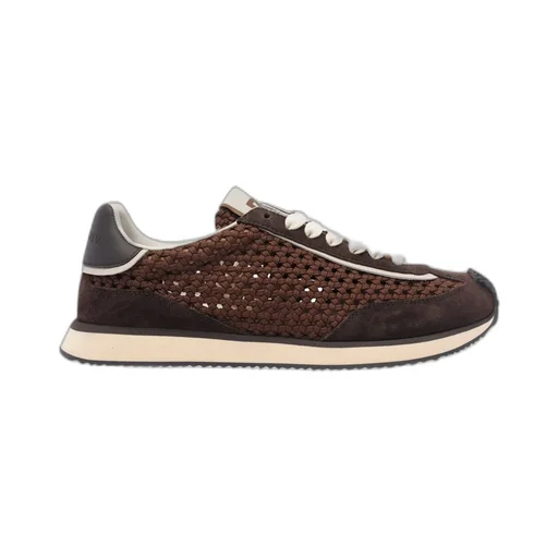 Logo Patch Interwoven Sneakers