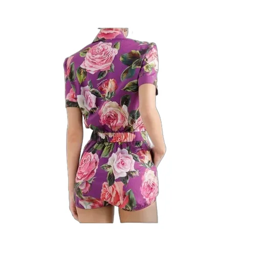 Floral Print Jumpsuit