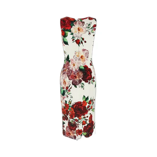 Floral Printed Sleeveless Dress