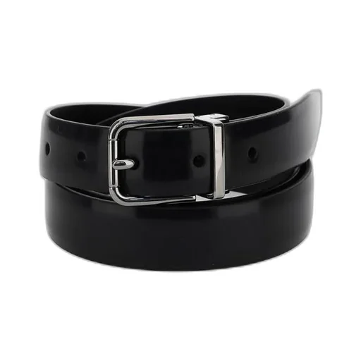 Logo Engraved Buckle Belt