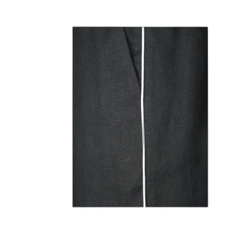 Elastic Drawstring Waist Pants