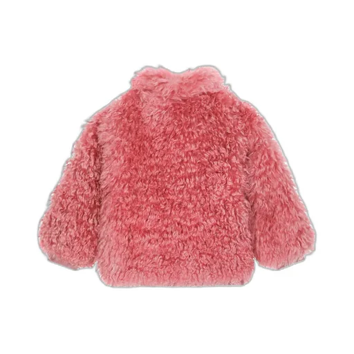 Dg-Logo Faux-Fur Coat