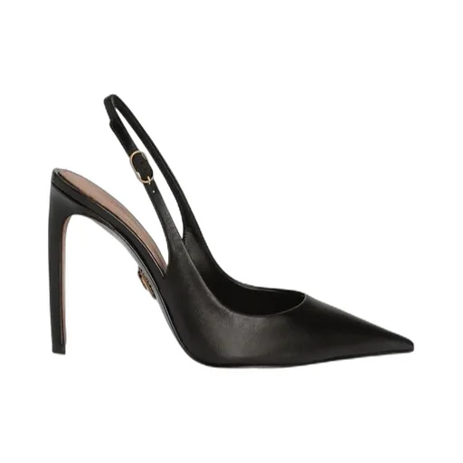 Leather Slingback Pumps