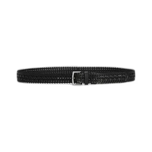 Woven Leather Belt
