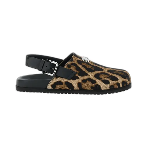 Leopard Printed Mules