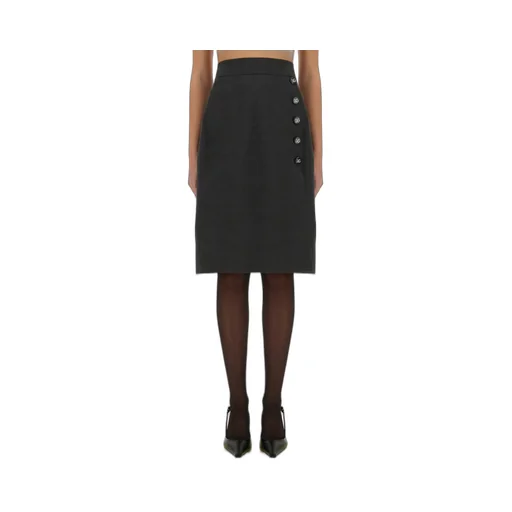 A-Line Midi Skirt