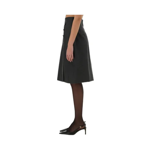 A-Line Midi Skirt
