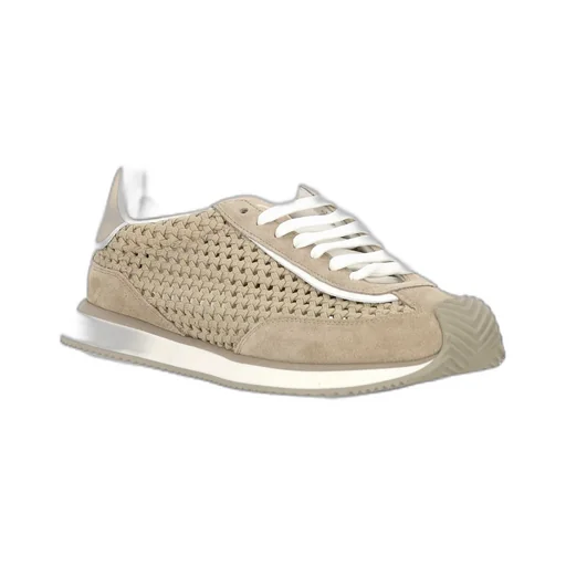 Logo Patch Interwoven Sneakers