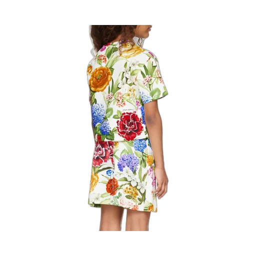 Floral Print Jersey T-Shirt