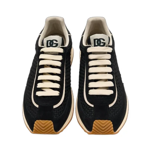 Logo Patch Interwoven Sneakers