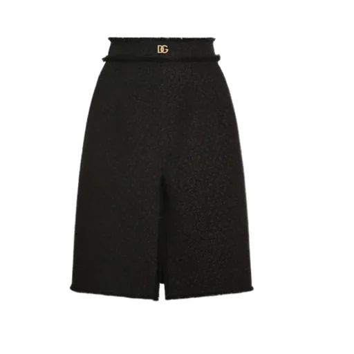 Tweed Midi Skirt