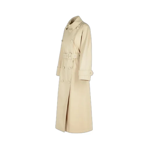 Double-Breasted Belted Coat