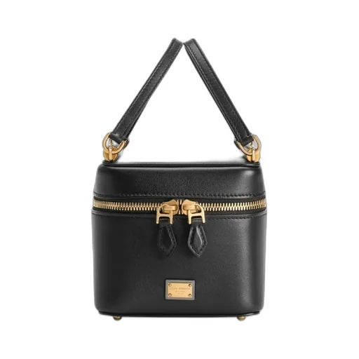Logo Plaque Zipped Handbag