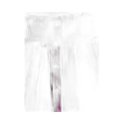 Embellished Button Poplin Skirt