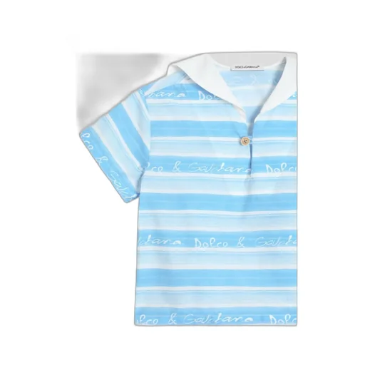 Striped-Print Poplin Shirt