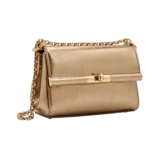 Marlena Foldover Top Chain Shoulder Bag