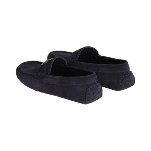 Logo Plaque Slip-On Loafers