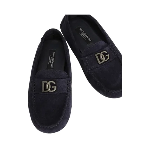 Logo Plaque Slip-On Loafers