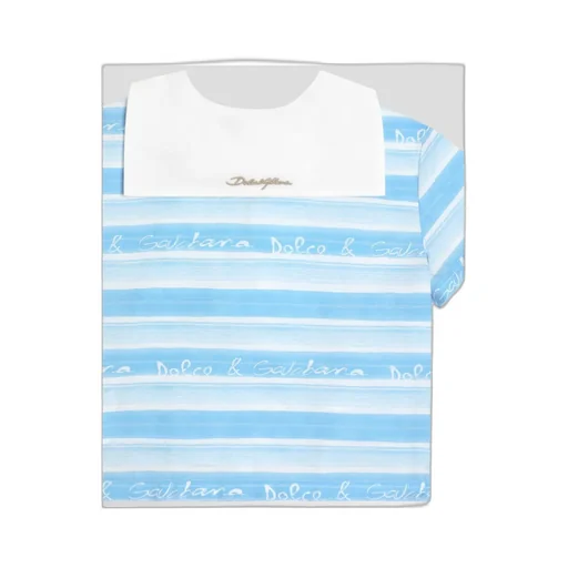 Striped-Print Poplin Shirt