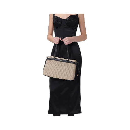 Carla Logo Stamp Handbag