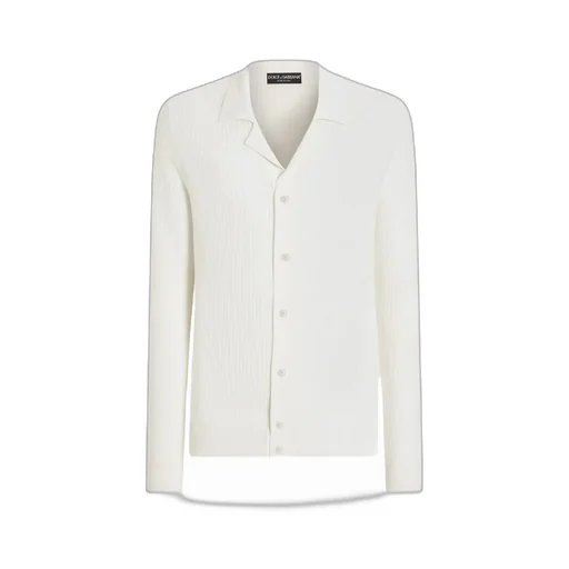 Buttoned Ribbed Cardigan