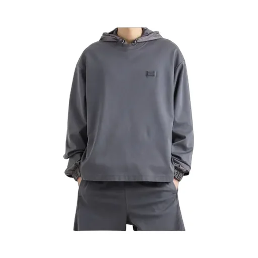 Logo Plaque Long-Sleeved Sweatshirt