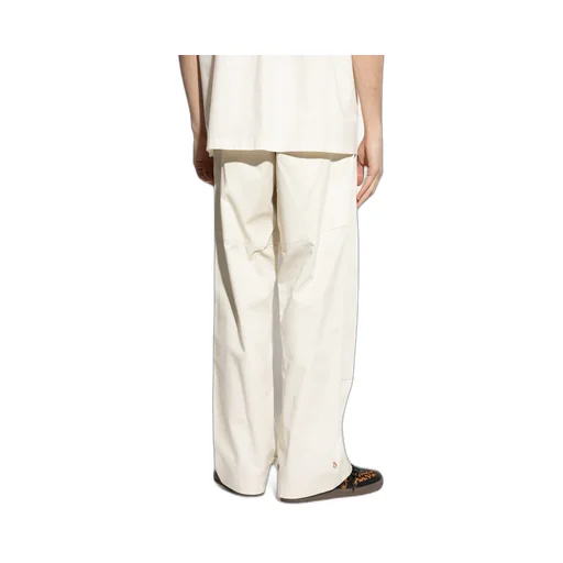 Logo Plaque Straight-Leg Trousers