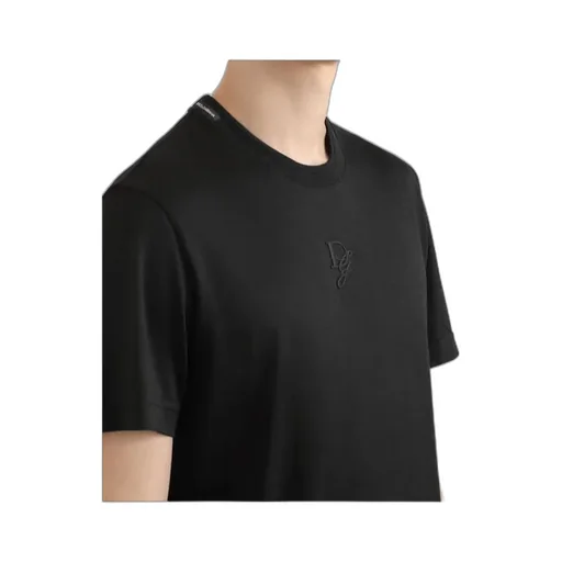 Logo Embroidered Crewneck T-Shirt